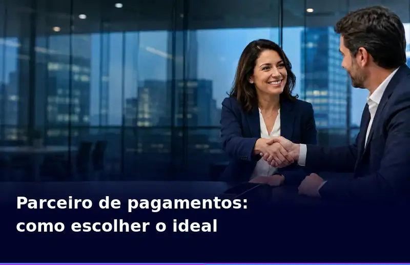 Dois-profissionais-fecham-uma-parceria-em-reuniao-corporativa-para-escolher-um-fornecedor-de-meios-de-pagamento.