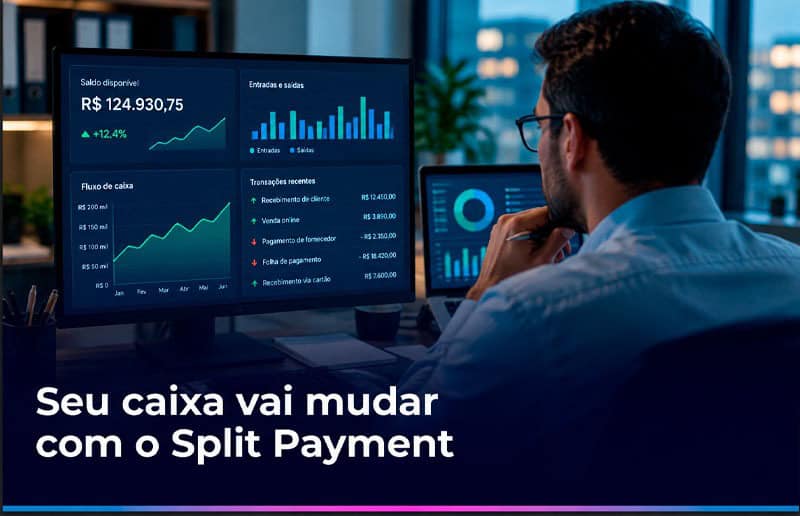 Impacto do split payment no fluxo de caixa e na disponibilidade financeira das empresas